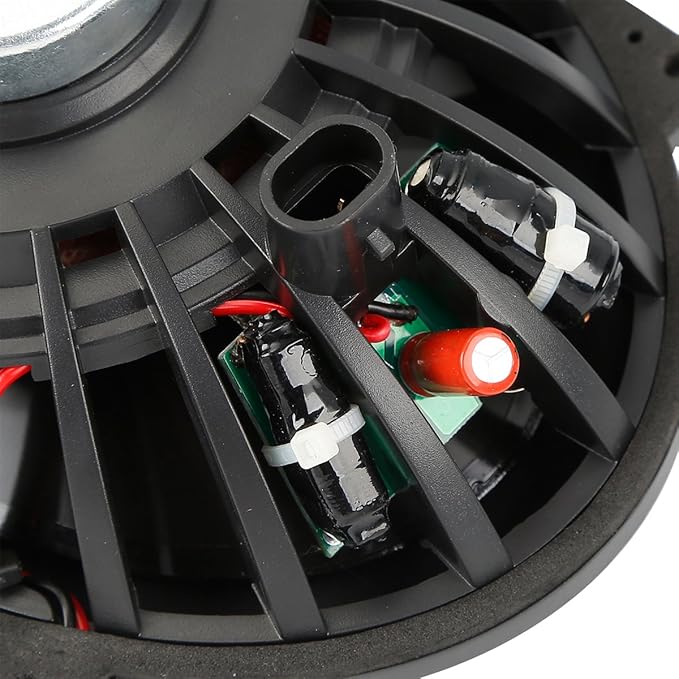 Maletas Laterales Rígidas Negras con Tapas Parlantes 5 x 7 Pulgadas para Harley Davidson miniatura 7