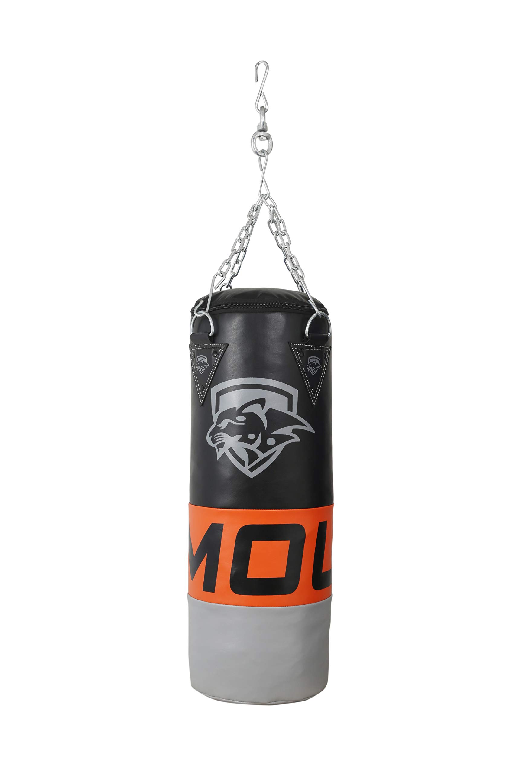 RMOUR Unfilled Heavy PU Punch Bag Boxing MMA Sparring Punching Training Kick Boxing Muay Thai with Hanging Chain (2.5 FEET) (B08F547CMP) Amazon Price History, Amazon Price Tracker