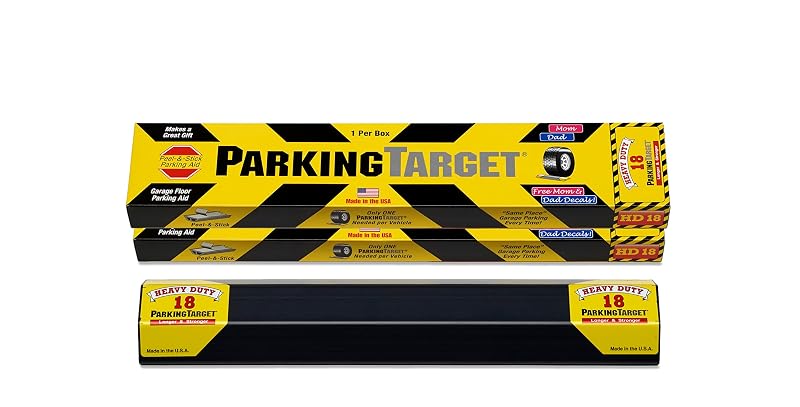 PARKING TARGET HD18 Guia de Estacionamento para Garagem com Fixação Adesiva, 45,7 cm
