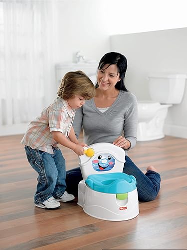 Vista 2 de Orinal para aprender de Fisher-Price, Estándar, Learn-to-Flush