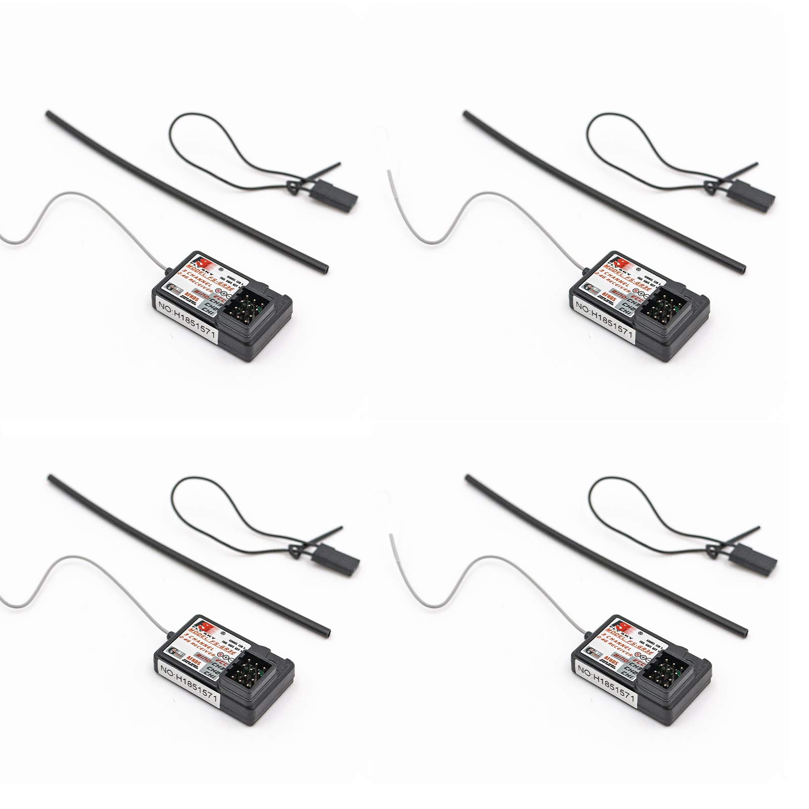 GoolRC4PCS Flysky FS-GR3E Receiver AFHDS 2.4G 3CH Receiver for FS-GT2 FS-GT2B FS-GT3B FS-GT3C FZ-IT4S RC Car Boat
