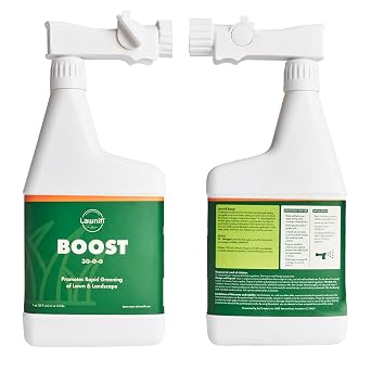 Lawnifi Boost Liquid Fertilizer 3-Pack for Enhanced Color, Density, and Health, 30-0-0