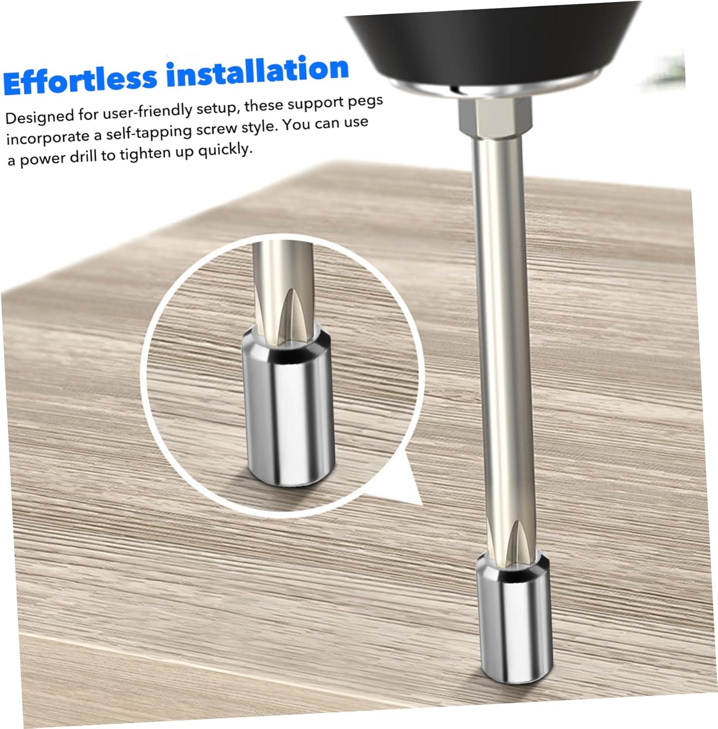 120pcs Heavy Duty Shelf Support Pegs Self Tapping Screw Cabinet Shelf Pins with Protective Sleeves Compatible for Bookcases Cupboards and Closets