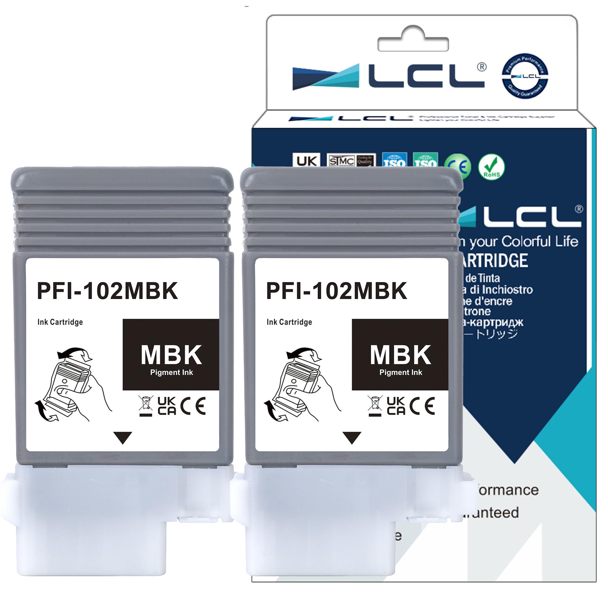 Canon PFI-301MBK inktcartridge mat zwart (origineel Canon PFI-301MBK inktcartridge mat zwart (origineel