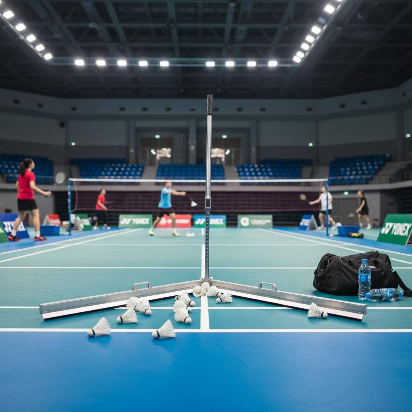 Raccogli Volani Badminton Senza Piegarsi Raccogli Volani Leggero Accessori da Allenamento per Allenatori, Tornei, color to 1