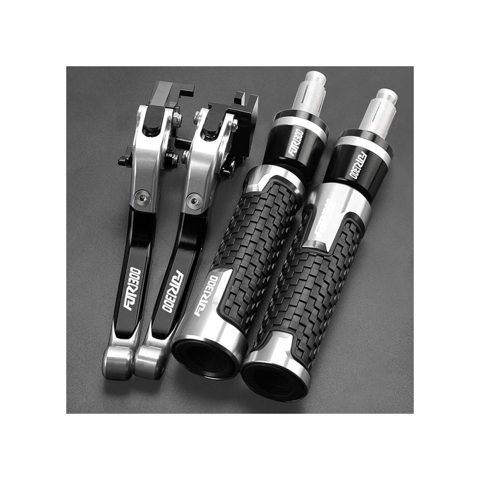 PONNYC Palancas Embrague Freno Ajustables Para Motocicleta Empuñaduras Mano Extremos Manillar Para Y&amaha FJR 1300 FJR1300A 2004-2013 2014 2015 2016 Moto Embrague Maneta Freno (Color : 8)
