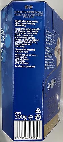 Miniatura 3 de Lindor - Trufas de chocolate blanco y leche 7.05 oz