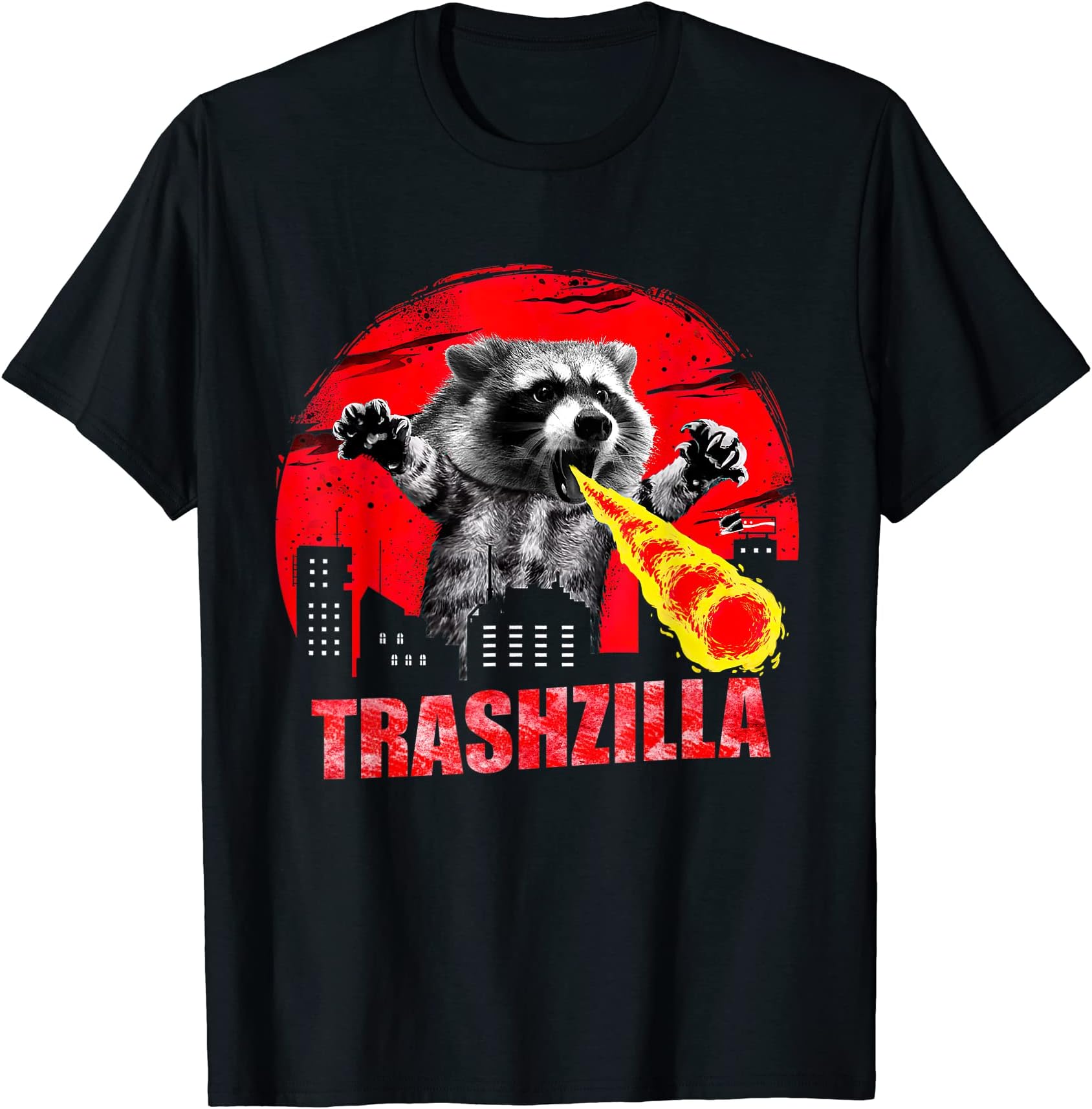 Racoon Opossum, Trashzilla Racoon, Street Cat Trash Panda T-Shirt