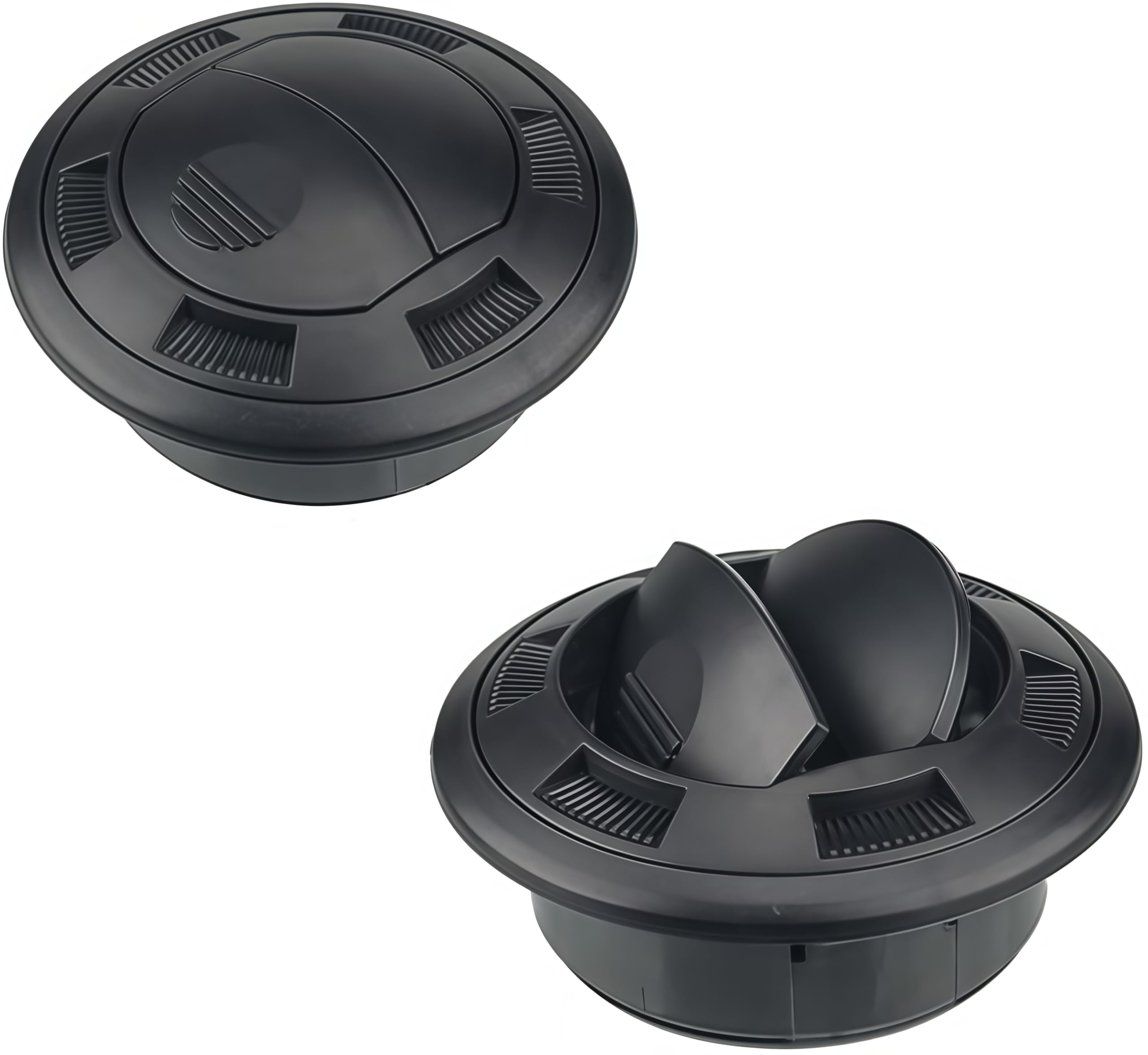 Presa D'Aria Universale Rotonda un / C per Bocchette di Ventilazione , Bus, Barche, Yacht, Accessori, Kit Riparazione, Parte 100 75
