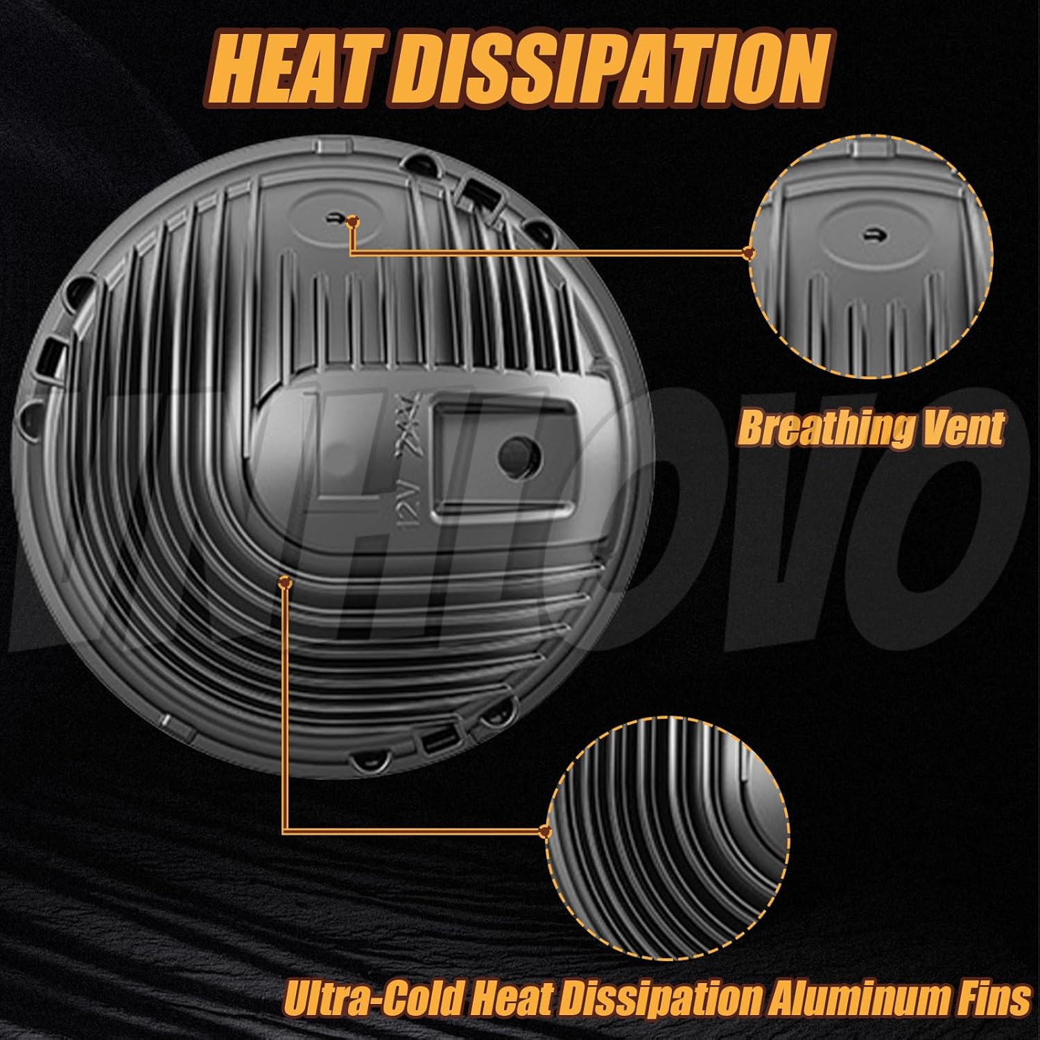 2023 Ultra Brightness 7 Inch Halo LED Headlight Round Reflector H6024 Headlight DRL High and Low Beam Bronco Style Compatible with Jeep Wrangler TJ JK CJ Miata Defender Mustang Chevy