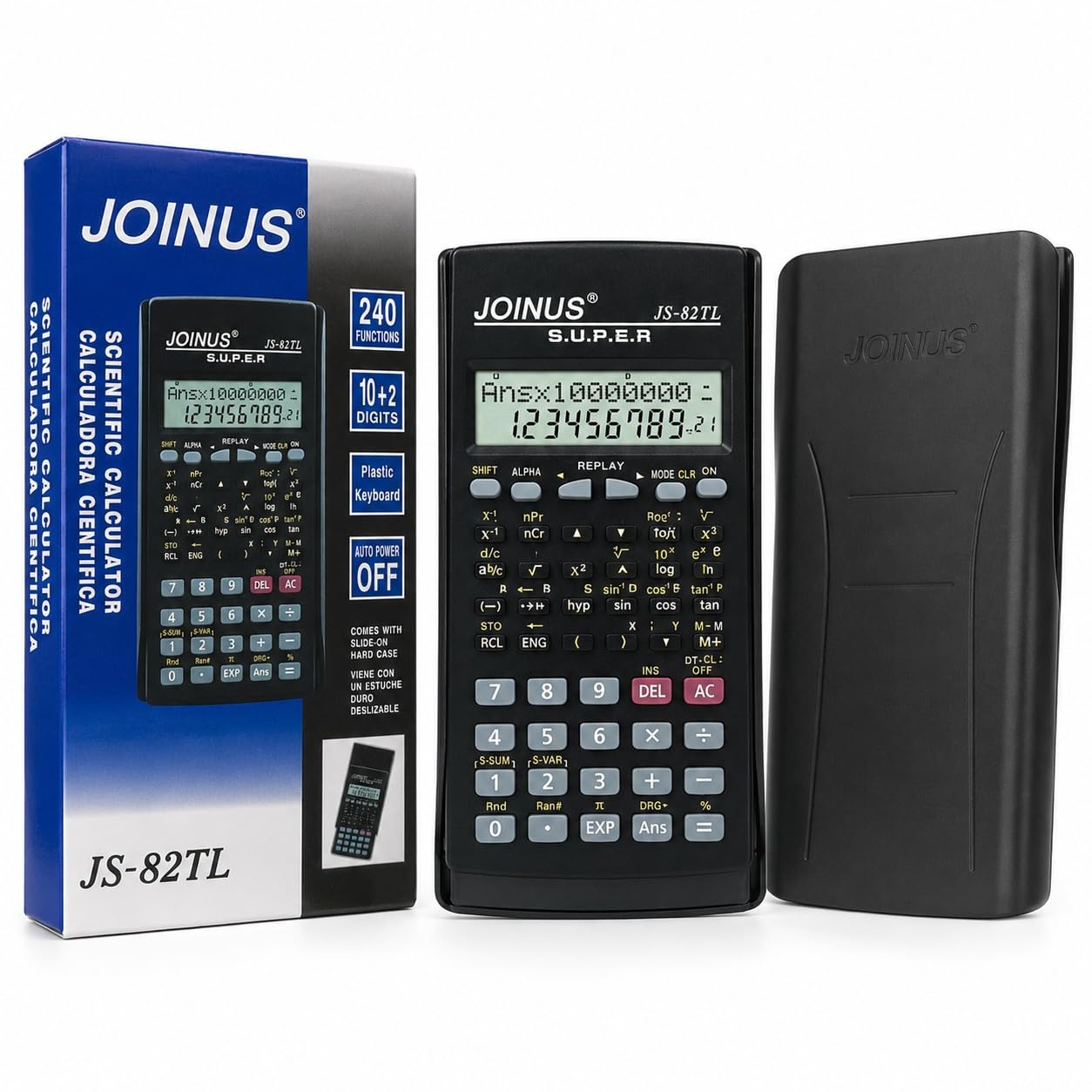 Scientific Calculator,2-Line Large Screen Engineering 240 multi-function Non-Graphic Scientific Calculators, Non-Programmable Calculator, Ideal for Middle School Math, Statistics and Algebra. (2)