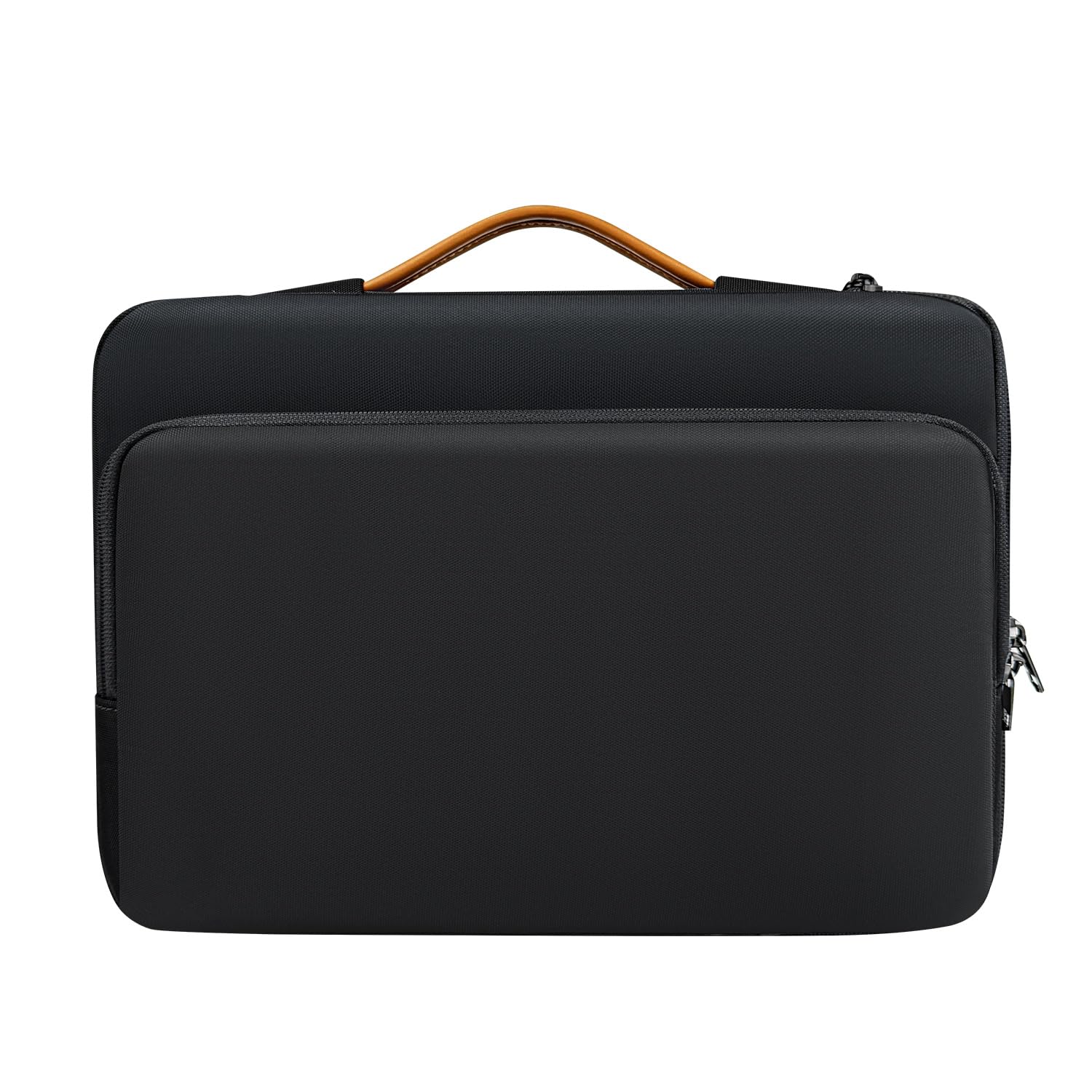 MOCA 13-14.2 inch Matrix Bullet Laptop Sleeve, Soft Velvet Padded 360 Protection, Water-Resistant for MacBook Air/Pro 13 13.6/Pro,13-inch Surface Pro 9/8/X (Jet Black)-picture-32