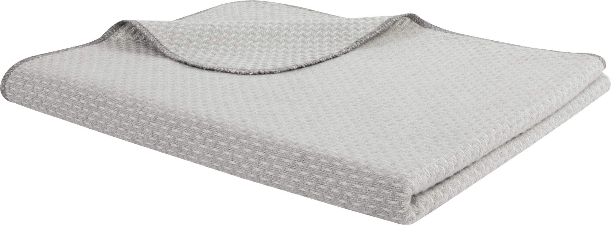 Blanket, Sofa Throw, Cotton, Grey, 150 x 180 cm