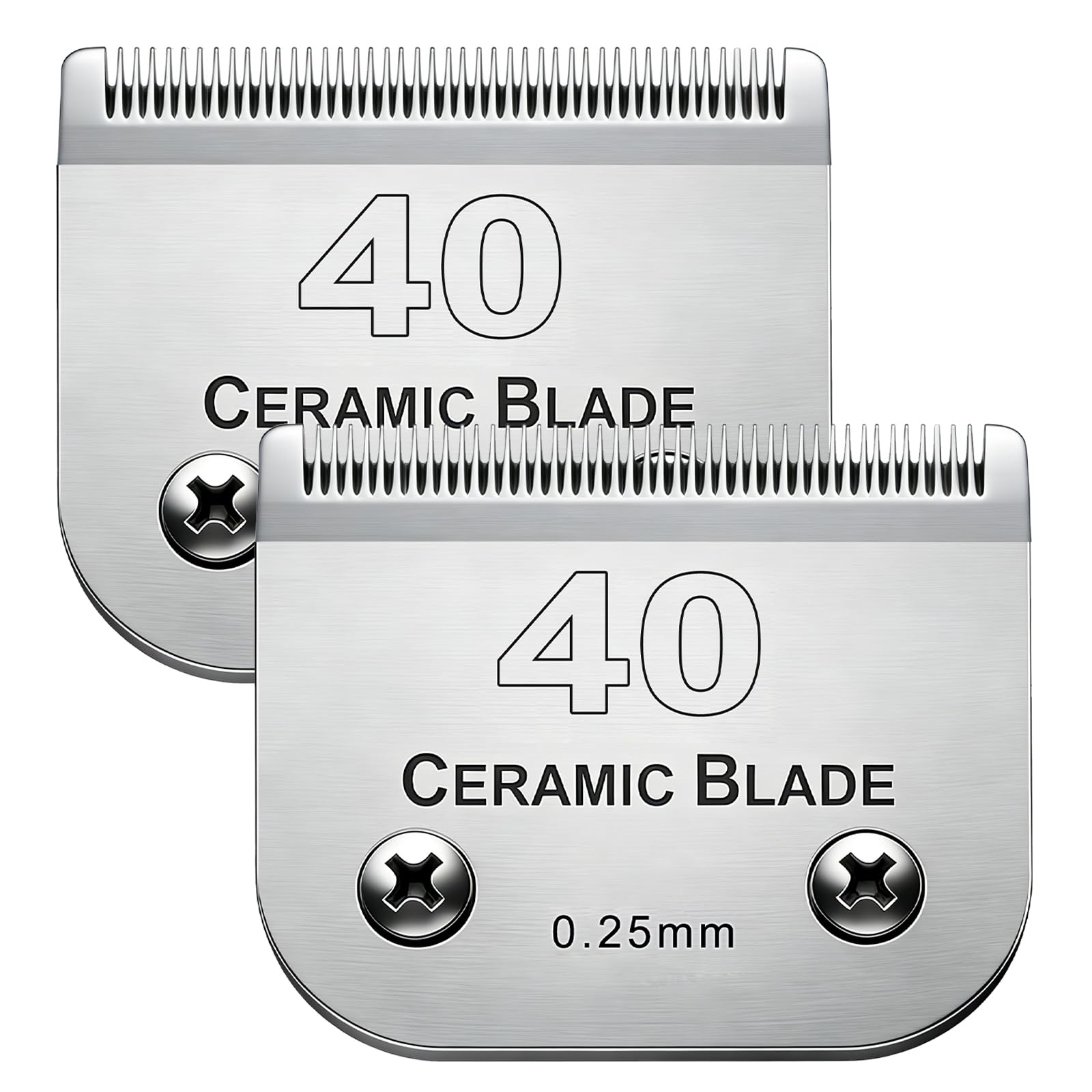40 lames de rechange pour tondeuse chien compatibles Andis Oster Wahl