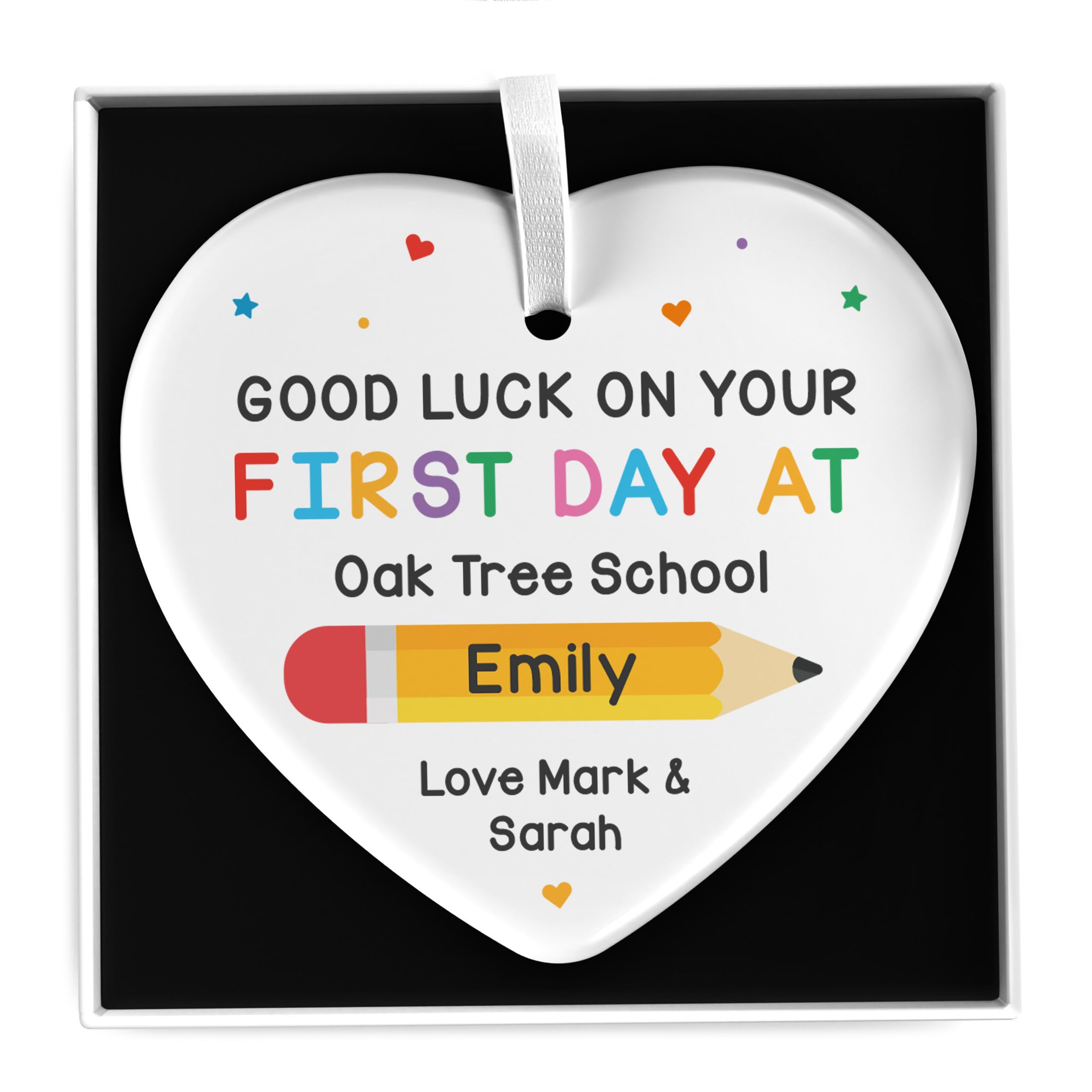 Beecreative First Day At School Gifts, Personalised Starting School