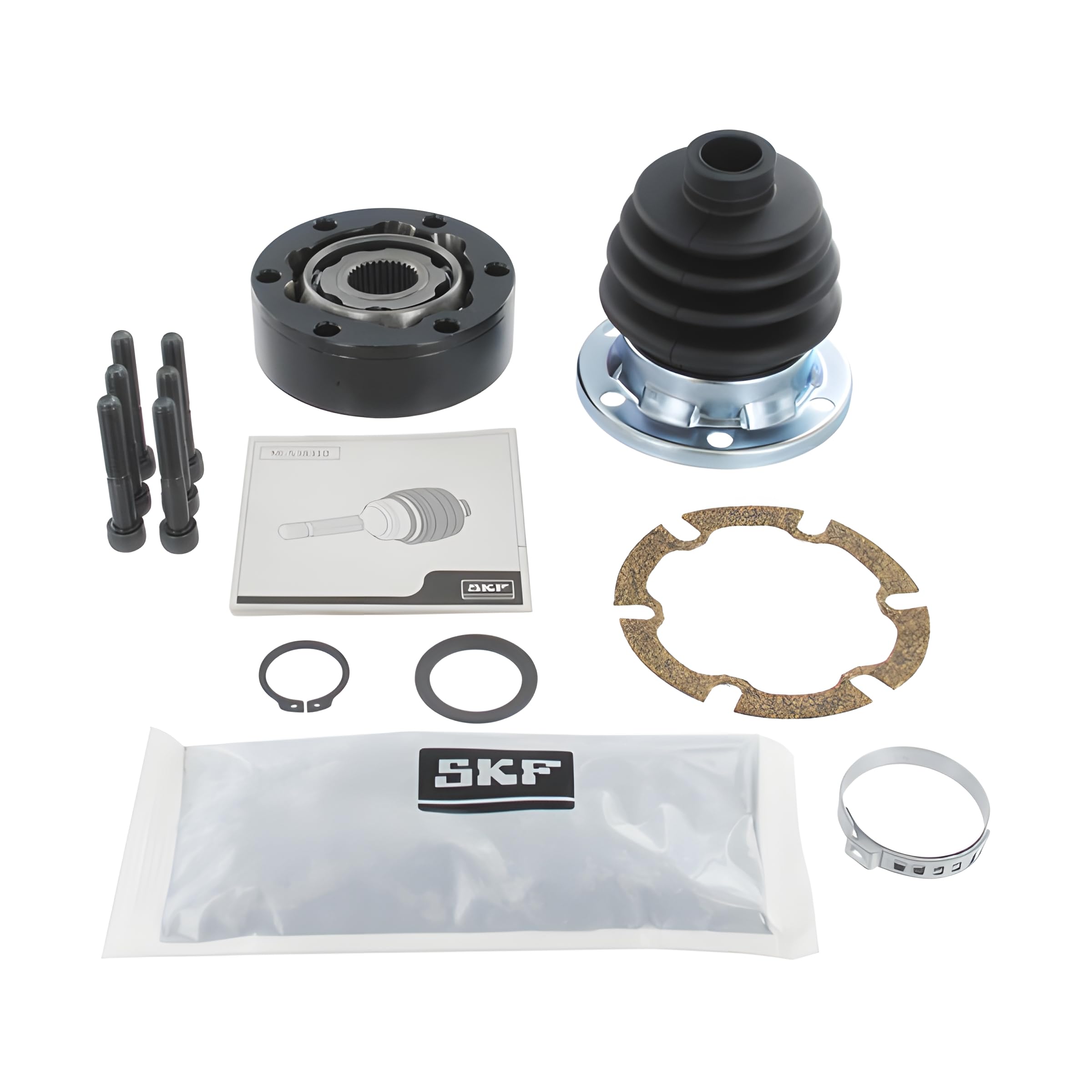 SKF VKJA 8004 Kit joint Homocinétique | Compatible avec: PORSCHE 924, 944, 944 Cabriolet, VW TRANSPORTER T3 Bus, TRANSPORTER T3 Kasten