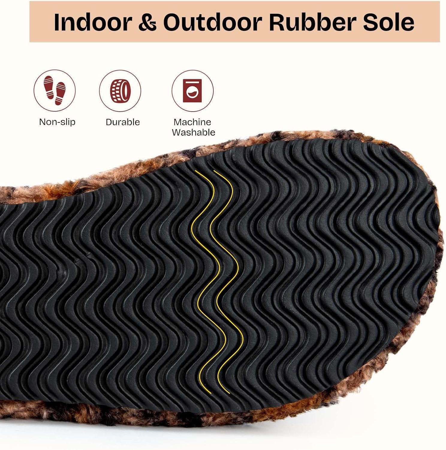 EverFoams Womens Fuzzy Open-toe Slippers Soft Comfy Memory Foam Indoor House Shoes - Image 6