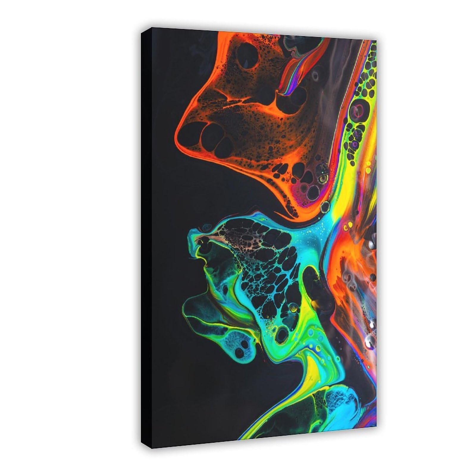 Bareronor Color Abstract Poster Canvas Poster Bedroom Decor Landscape Office Room Decor Gift 20" L X 30" W