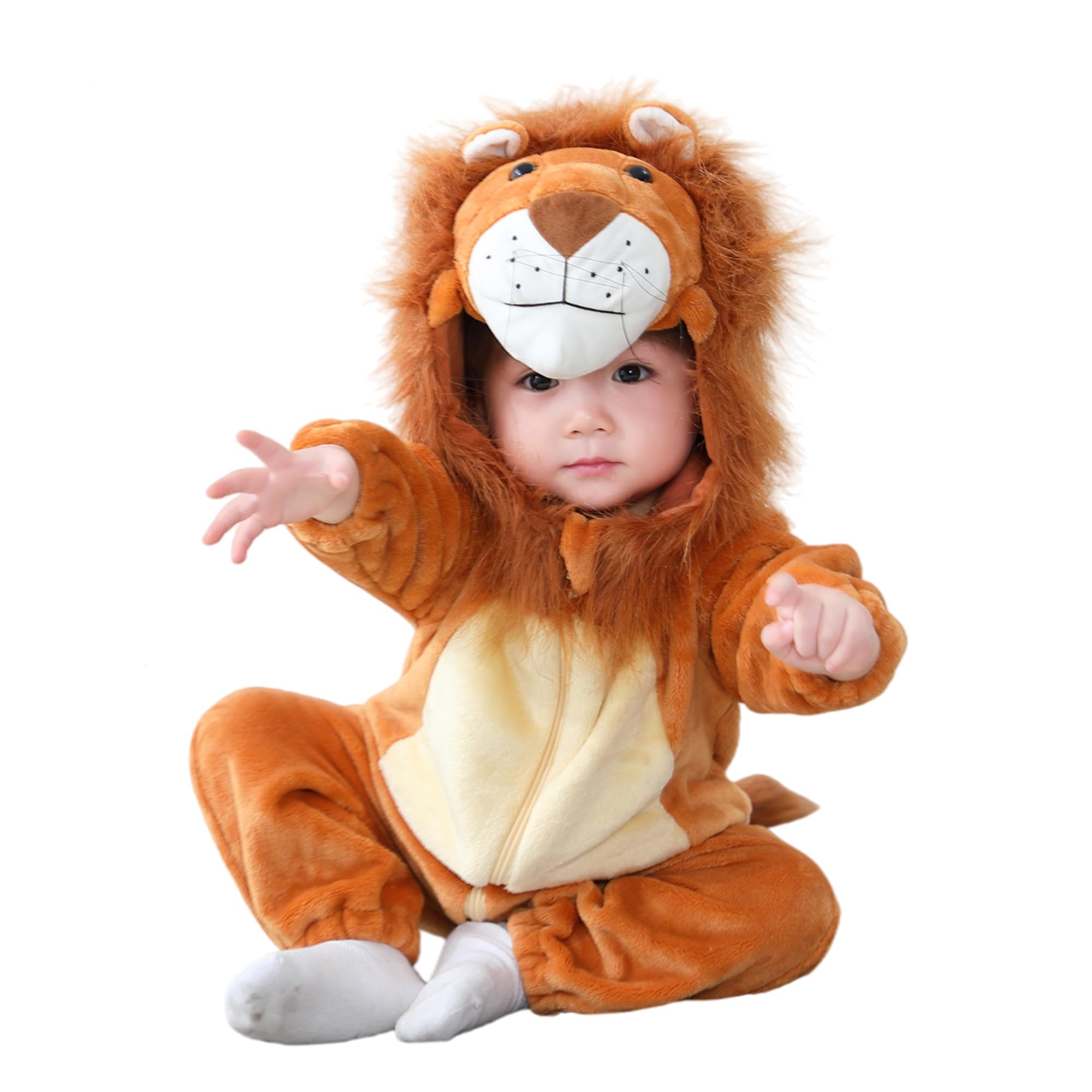 TONWHAR Kid's And Toddler's Animal Halloween Costume Outfit Baby One-Piece Rompers Onesie — view 12