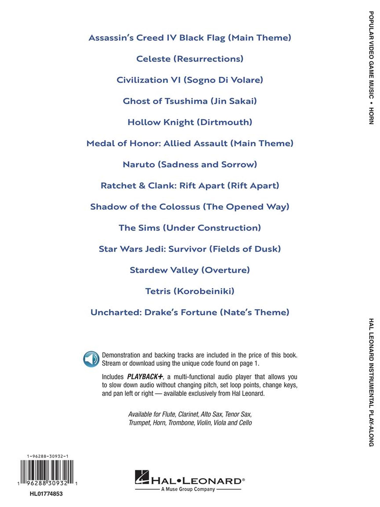 Popular Video Game Music. Horn Solo. Enthält Online-Audio: Horn Play-along Book With Online Audio