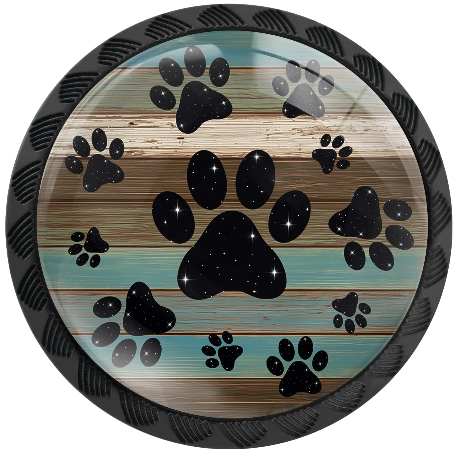 Artinhand 12 Pack Dog Paws Cabinet Knobs for Kitchen Bathroom