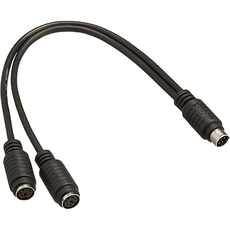 Amazon Co Jp サンワサプライ Ps 2スプリッター Minidin6オス メス 2 Kb Psy02k2 パソコン 周辺機器