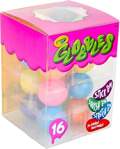 Miniatura 2 de Crayola Globbles - Juguetes de 16 unidades para aplastar y presionar regalo para niños de 4 5 6 7 y 8 años