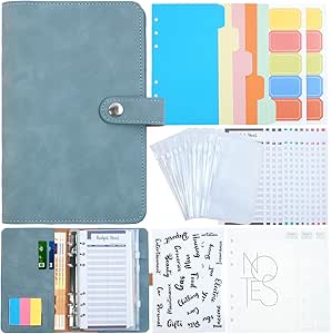 60 Fogli Budget A6 Con 6 Fori - Organizza Le Tue Finanze Con Stile!