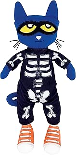 MerryMakers PETE The CAT: Spooky PETE Plush Toy, 14-Inch, Based on The bestselling Children's Books by James Dean and Kimberly Dean