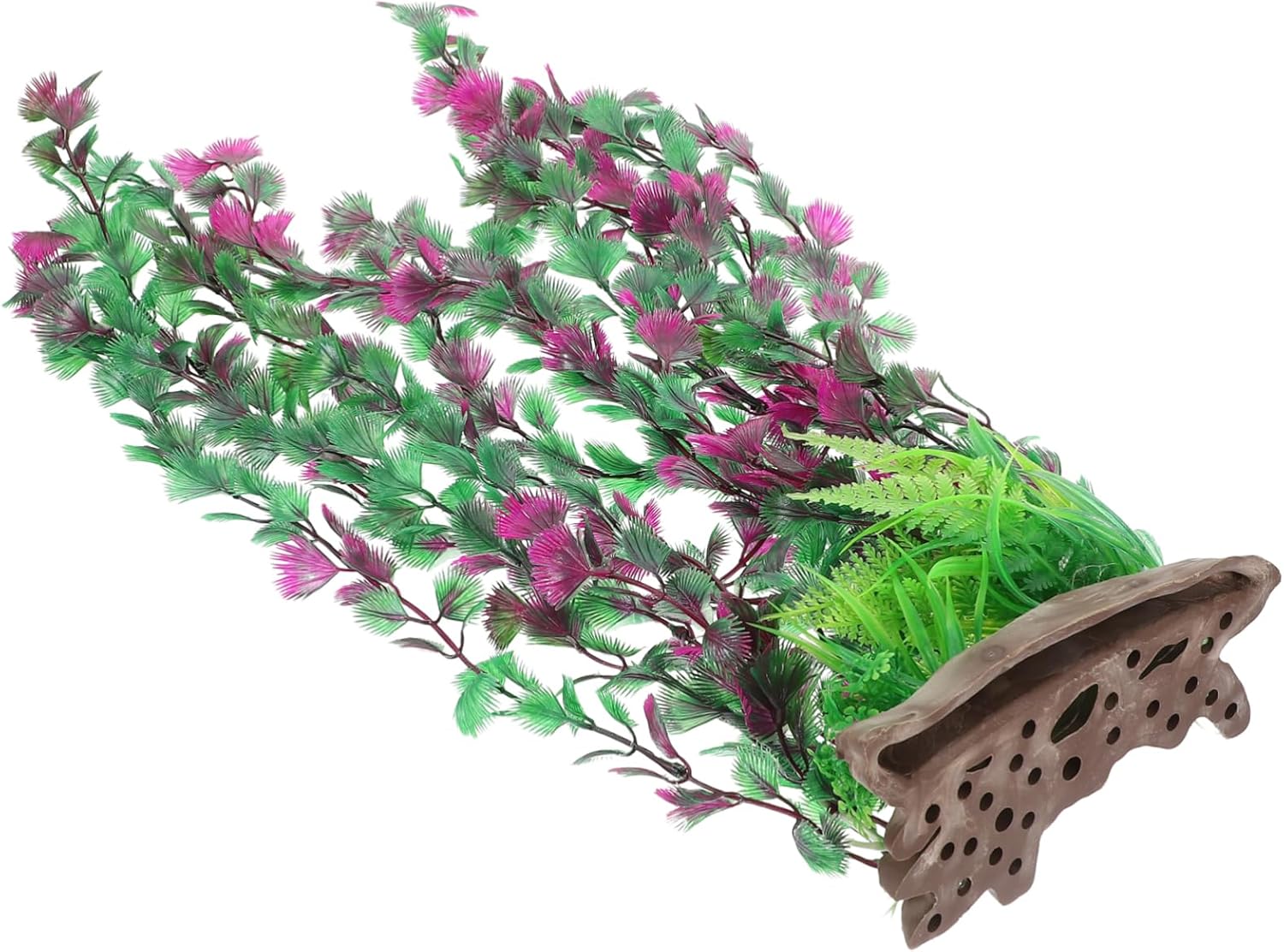 balacoo Aquarium Plant Decor Lifelike Artificial Plastic Grass for Fish Tank Lightweight and Non-Toxic Water Aquarium Decoration for Aquatic Environments and Aquascaping