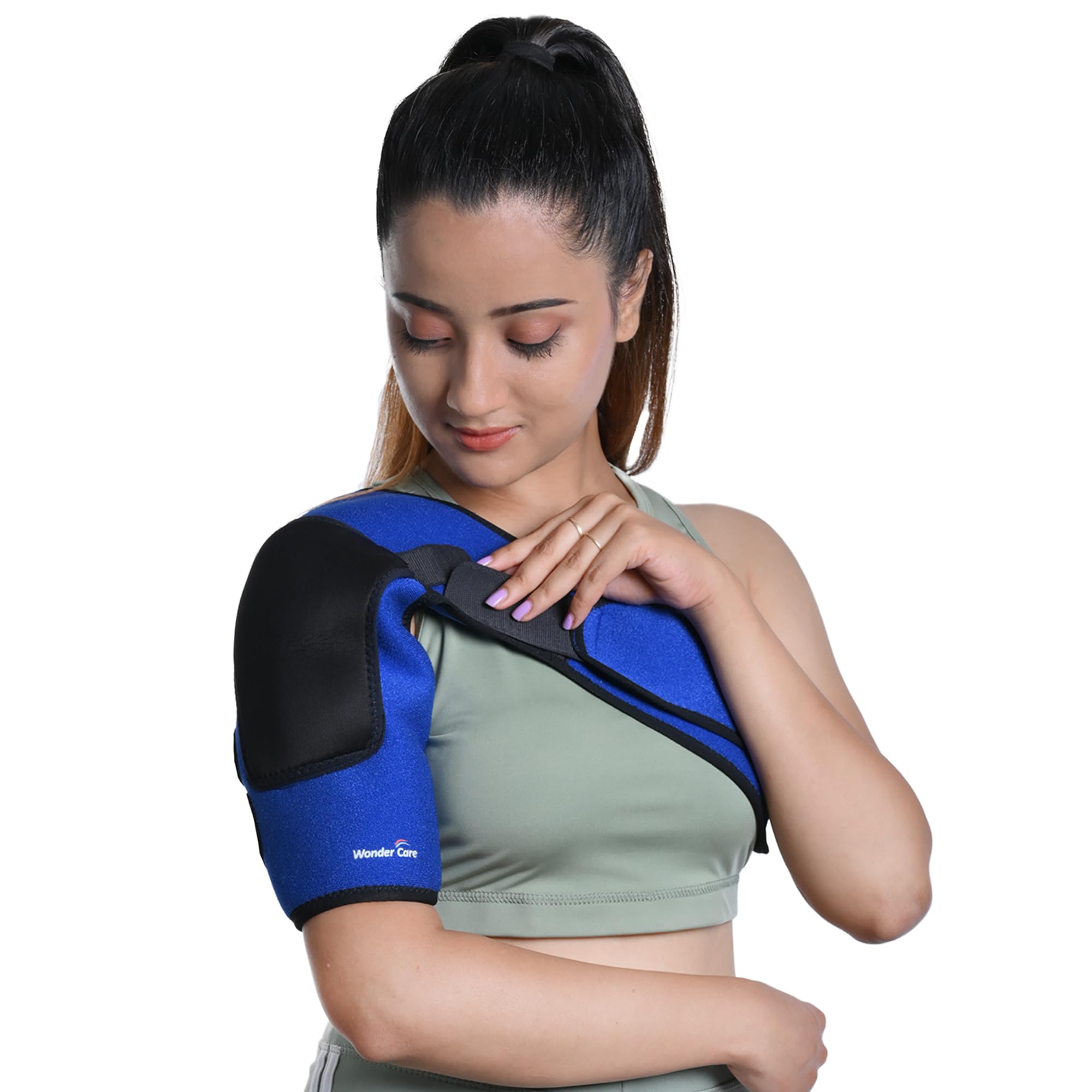 XLDECOR Tutore per Spalla a Compressione per Supporto Spalla, per Articolazioni Lussate della Cuffia dei Rotatori da Donna, Supporto Regolabile per Tutore per Spalla con Cuscinetto a Pressione