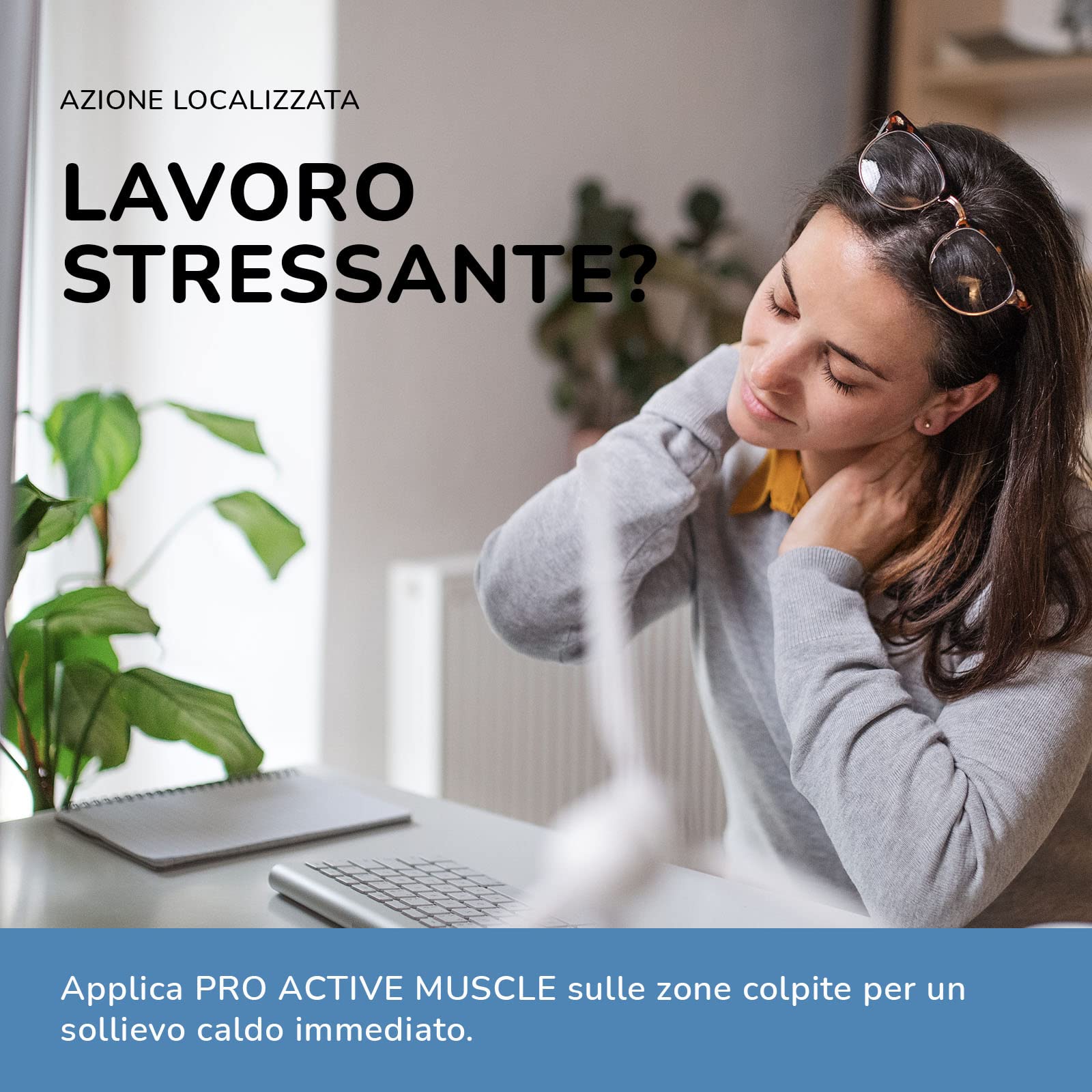 Nation of Strong Pro Active Muscle - 500ml Gel Ointment - Pomata Terapeutica Naturale - Gel per il Benessere Muscolare, con Estratti Naturali Lenitivi