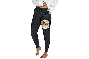 Steelers Sweatpants for Women: Zubaz Team Jogger Pants