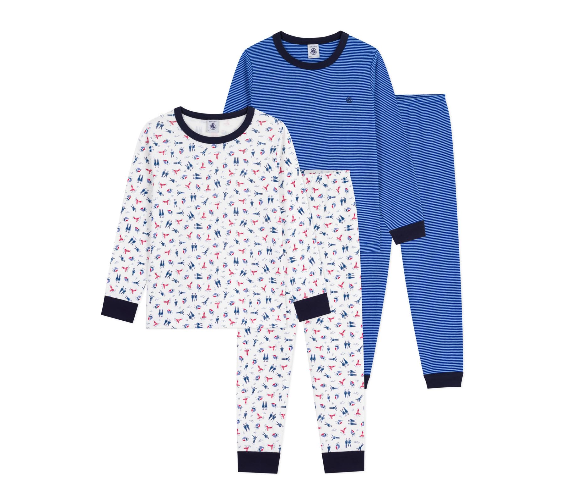 Petit Bateau Petitm Boys' Nightwear Set, Variant 1, 2 Years
