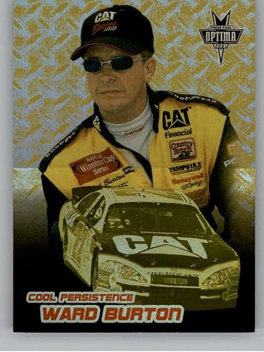2001 Press Pass Optima Cool Persistence #CP2 Ward Burton NM-MT