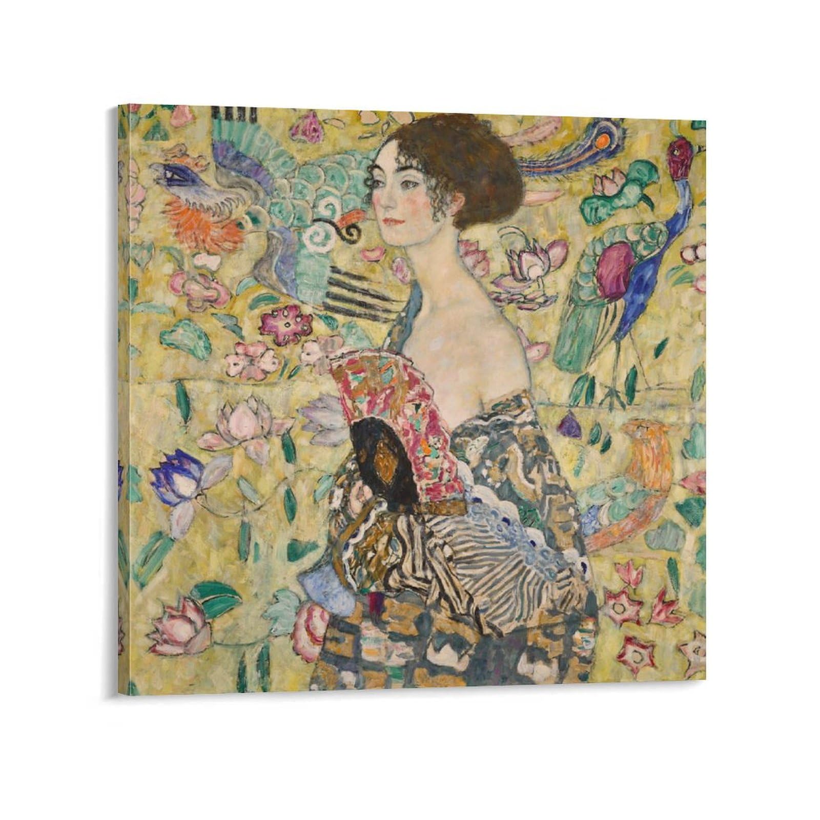 扇を持つ女性 人物画 額装品 扇を持つ女》 原画同寸 9種類から選べる