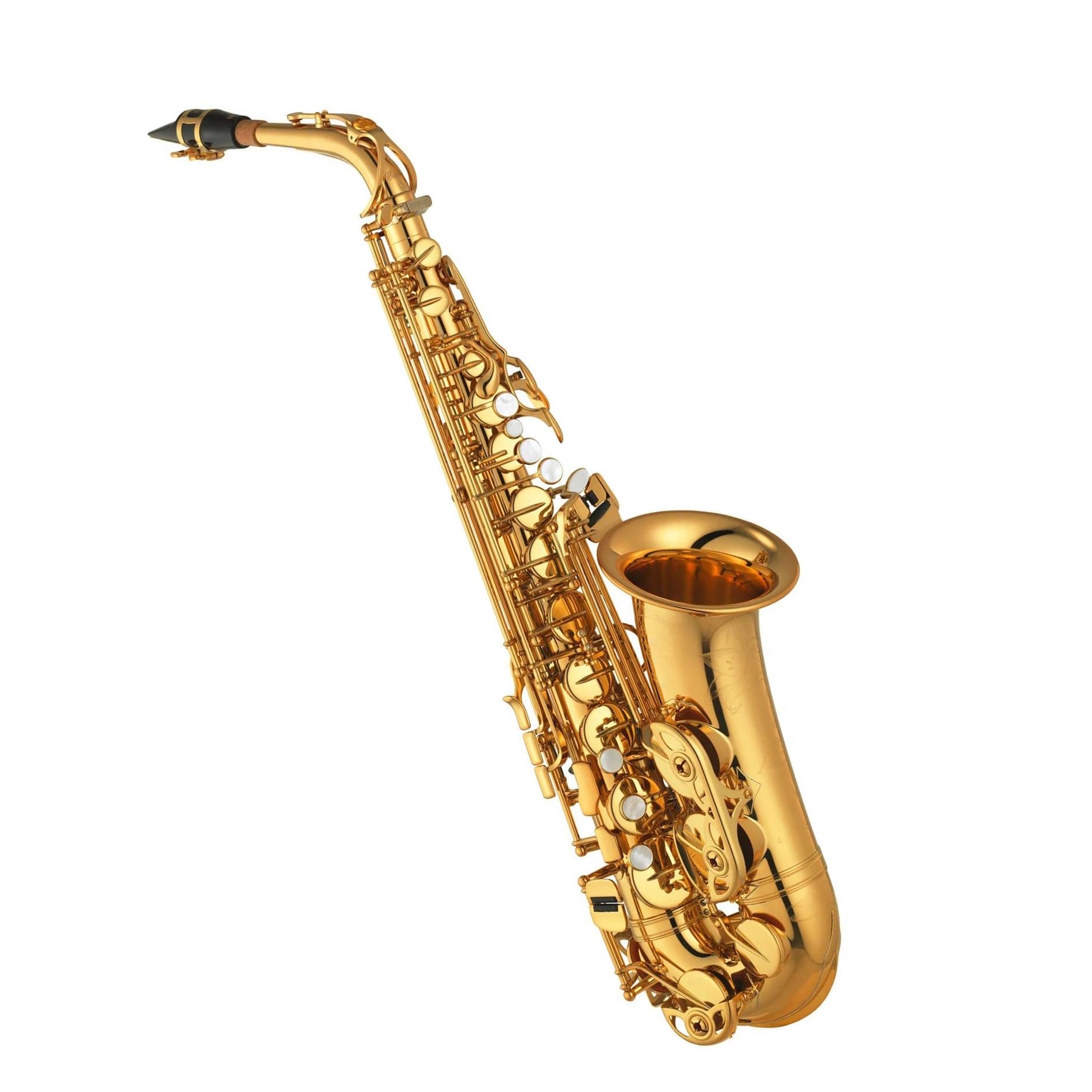 Strumento Sassofono Sassofono Contralto Drop E Professionale Sassofono Contralto Dorato Con Ancia A Fascia(Gold)