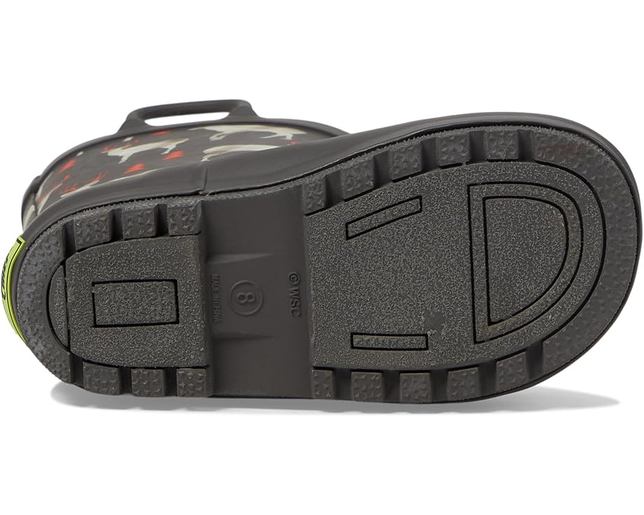 Western Chief Kids Deer Plaid Rain Boots (Toddler/Little Kid) - Bottom View