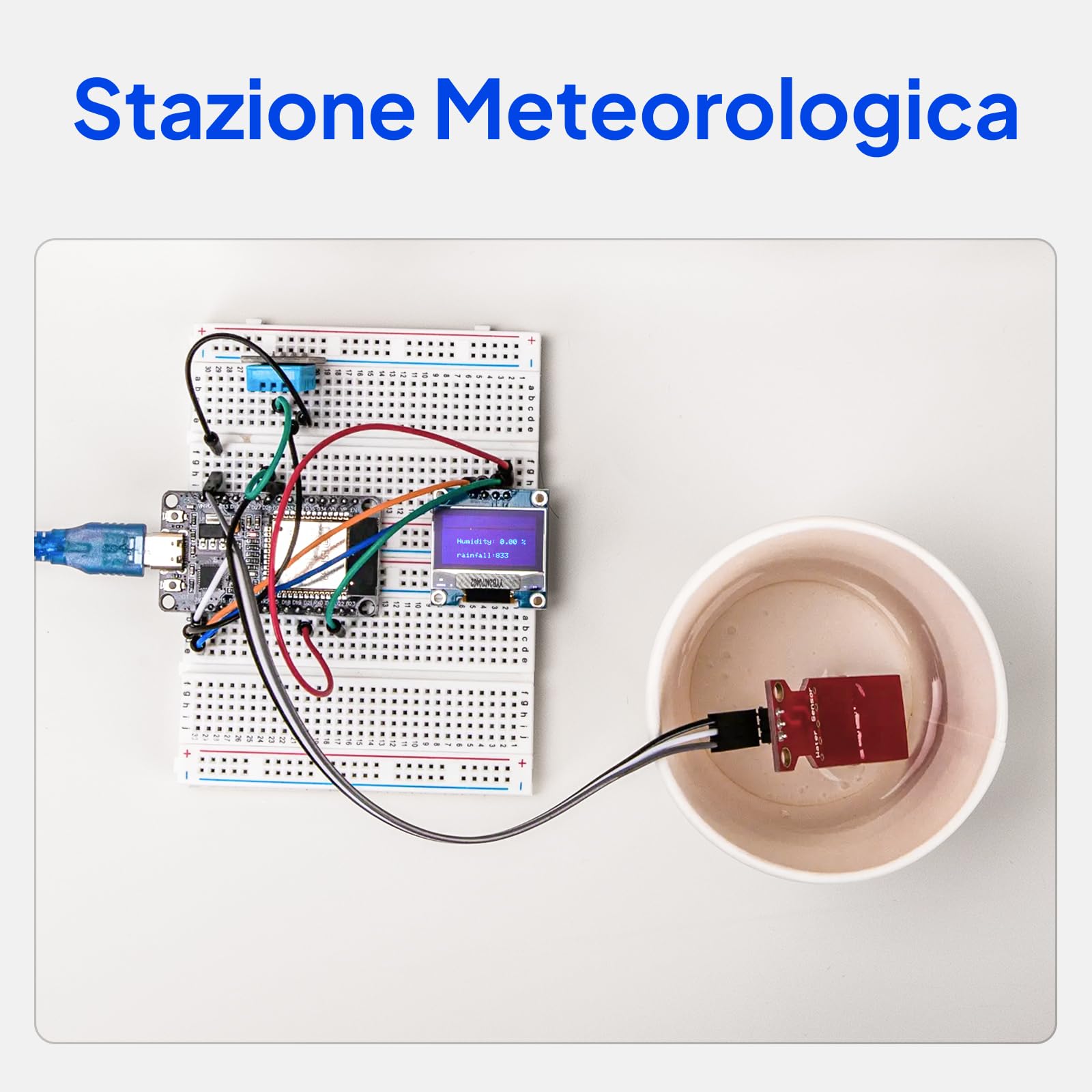 ELEGOO ESP-32 Super Starter Kit con Tutorial, Scheda di Sviluppo USB-C, Microcontrollore Dual-Core, CP2102