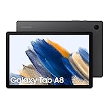 Samsung Galaxy Tab A8, Android Tablet, WiFi, 7.040 mAh Akku, 10,5 Zoll TFT Display, vier Lautsprecher, 32 GB/3 GB RAM, Tablet in Grau Grau WLAN