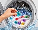 AYUOTOQi 200 Pcs Laundry Pods | Dissolvable Detergent Capsules for Front & Top Load Washers | Tough Stain Removal, Fresh Floral Fragrance & Fabric Care (Laundry Pods - 2Box) gallery image
