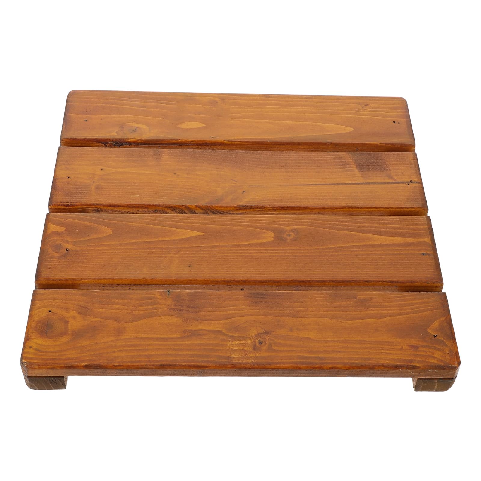 Tapis de bain antidérapant en bois pour éviter les glissades