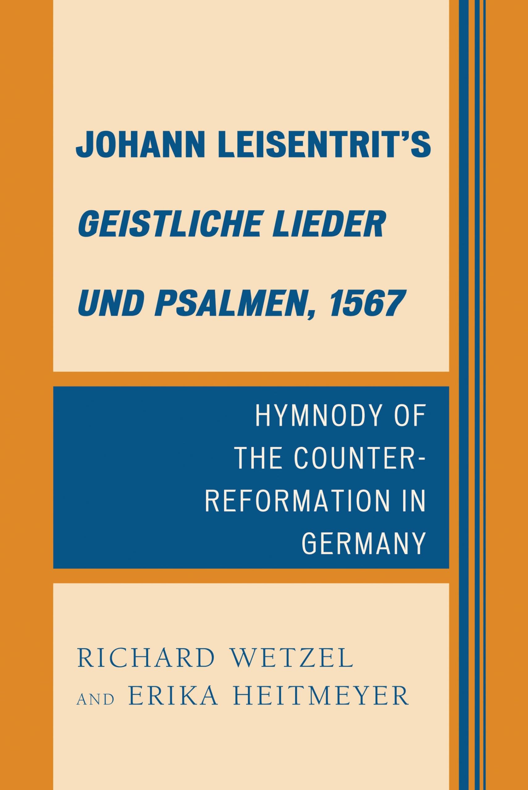 Geistliche Lieder und Psalmen 1567 Johann Leisentrit Hymnody Counter-Reformation