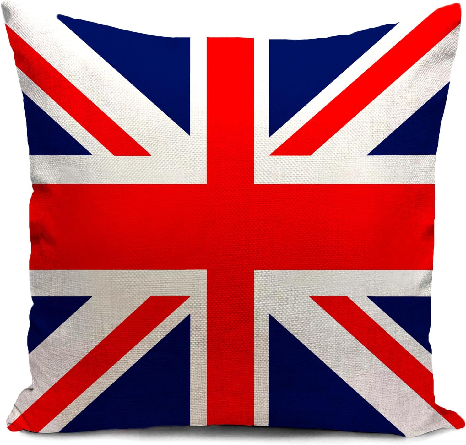 HUASHUZI Union Jack Cushion Cover Flag UK England Union Jack Decor