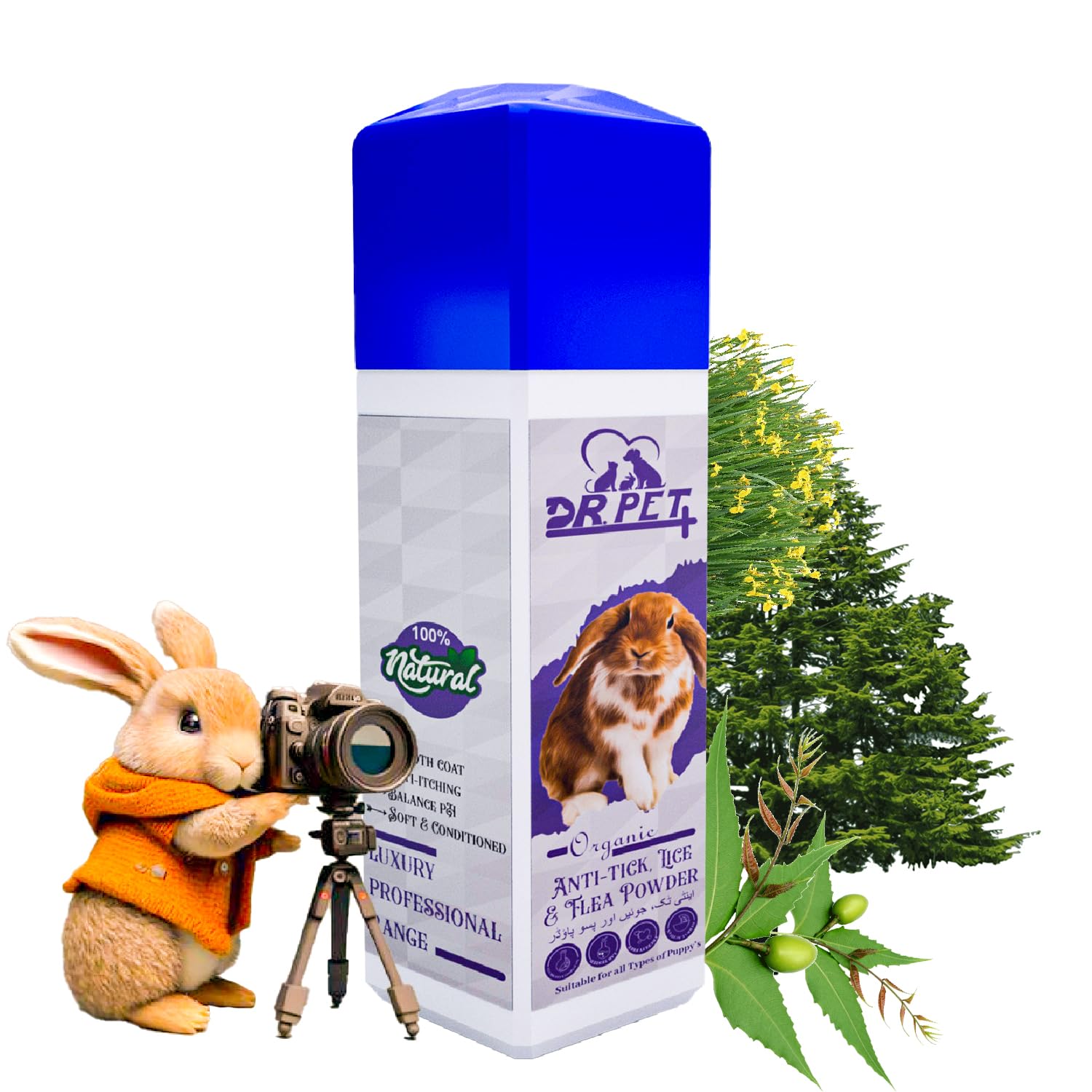 DR PET PLUS Organic Powder for RABIT & Small Pets Made with Natural Actives Help in Tick & Flea -100Gm (B0CFGD288Y) Amazon Price History, Amazon Price Tracker