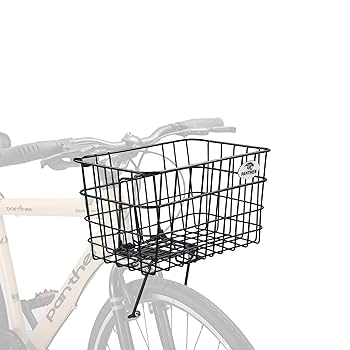 折りたたみ自転車 ホワイト 前バスケット付き isdinf_zx-is-bask-big