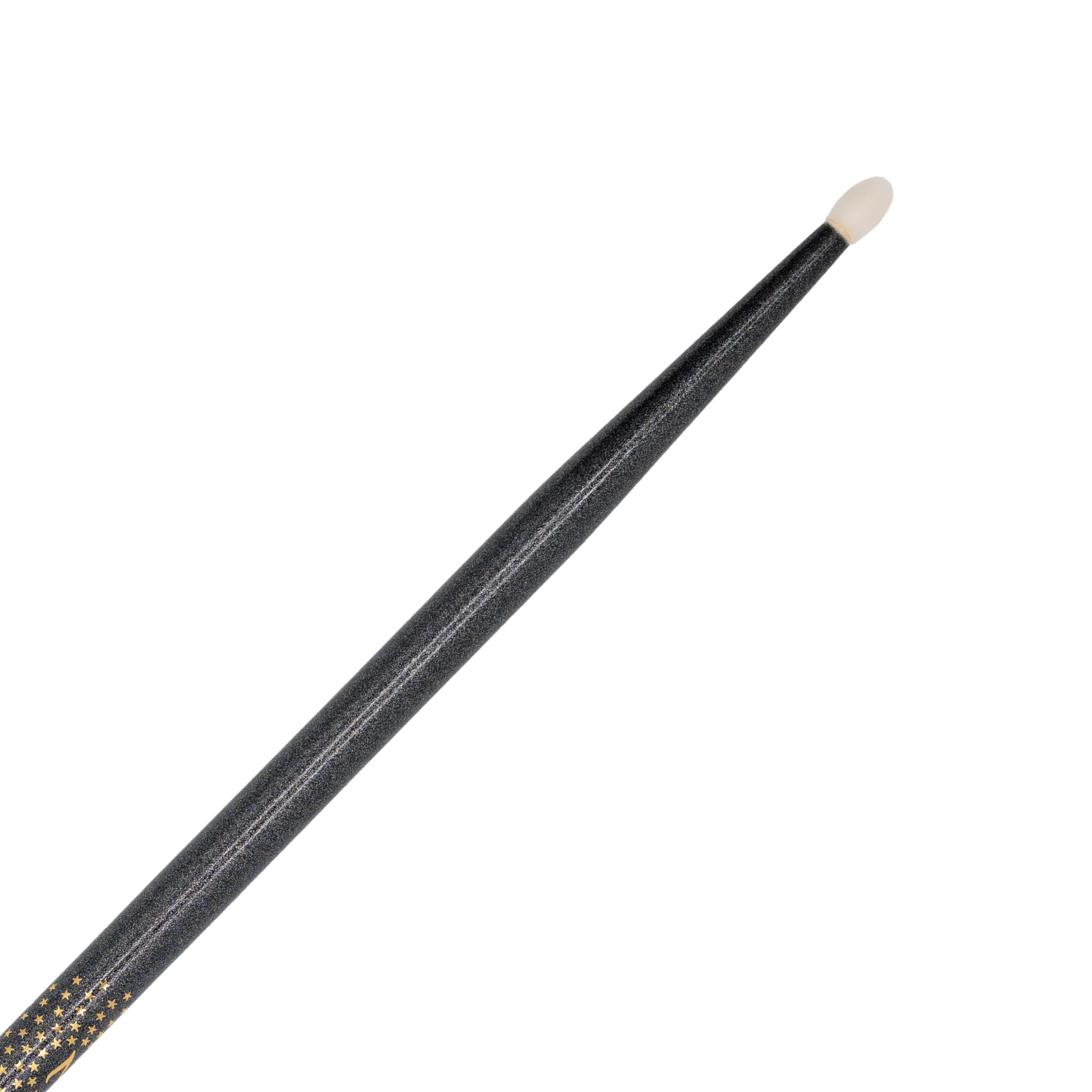 Zildjian Z Custom Limited Edition - 5A Black Chroma Nylon Tip Drumsticks (Z5ACBN-7C) - Image 4