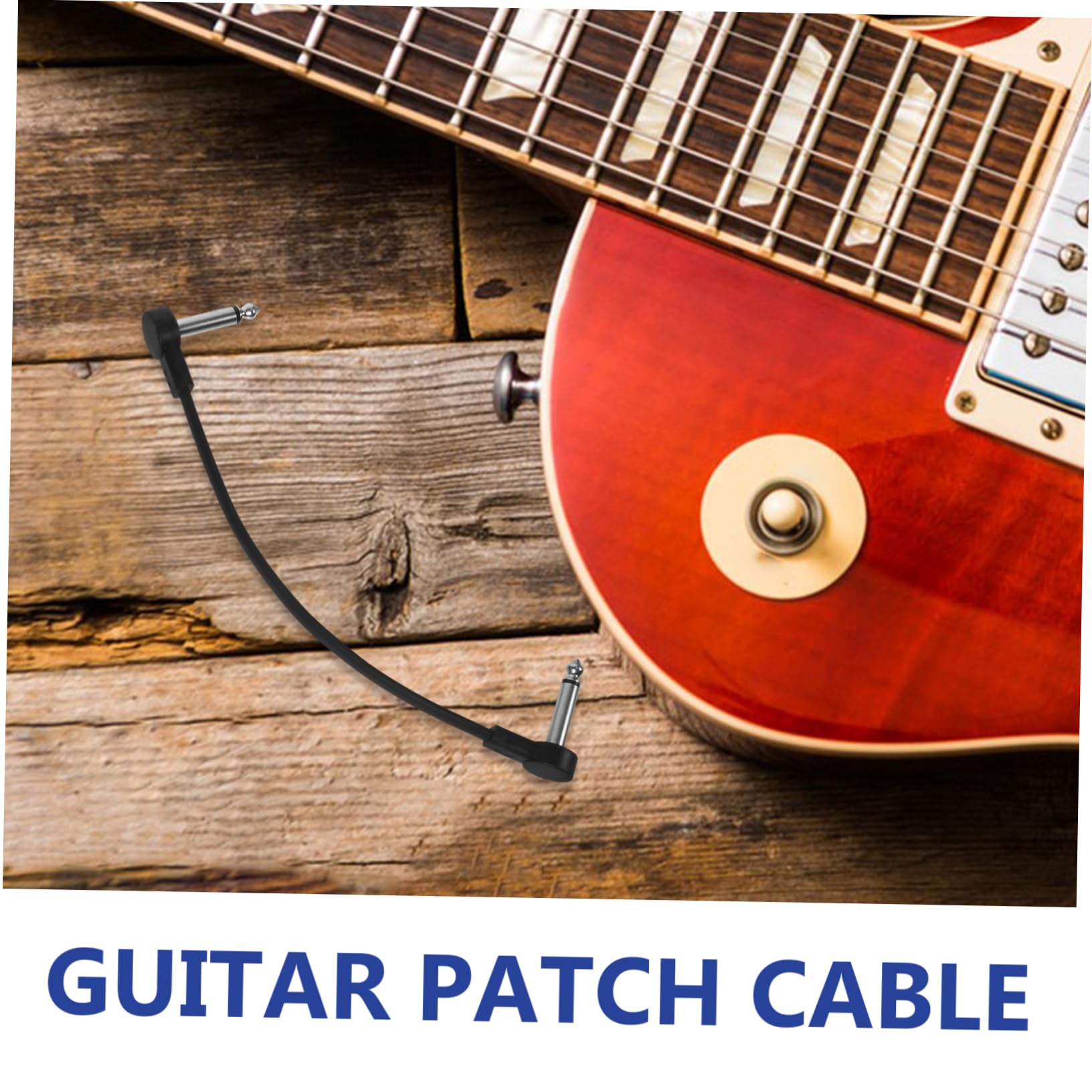 Abaodam 30stücke Gitarren Patch Kabel Robuste Verbindungskabel Für Effektpedale Lärmschutz Und Langlebige Nutzung Für Musiker Unterwegs