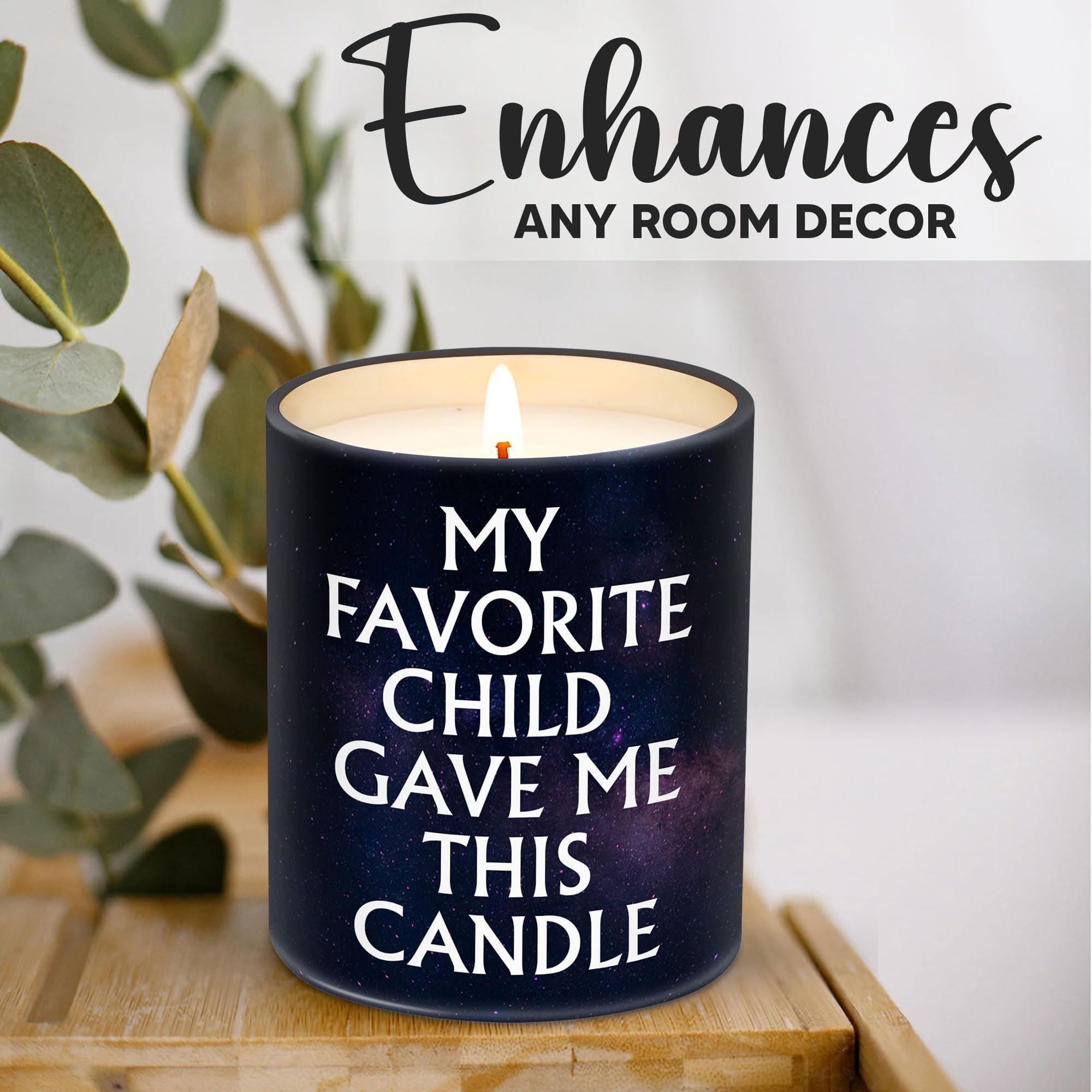 Cadeau Mère - Bougie originale avec message amusant, idée d'anniversaire pour maman, détails uniques et sympathiques, cadeau pour la fête des mères