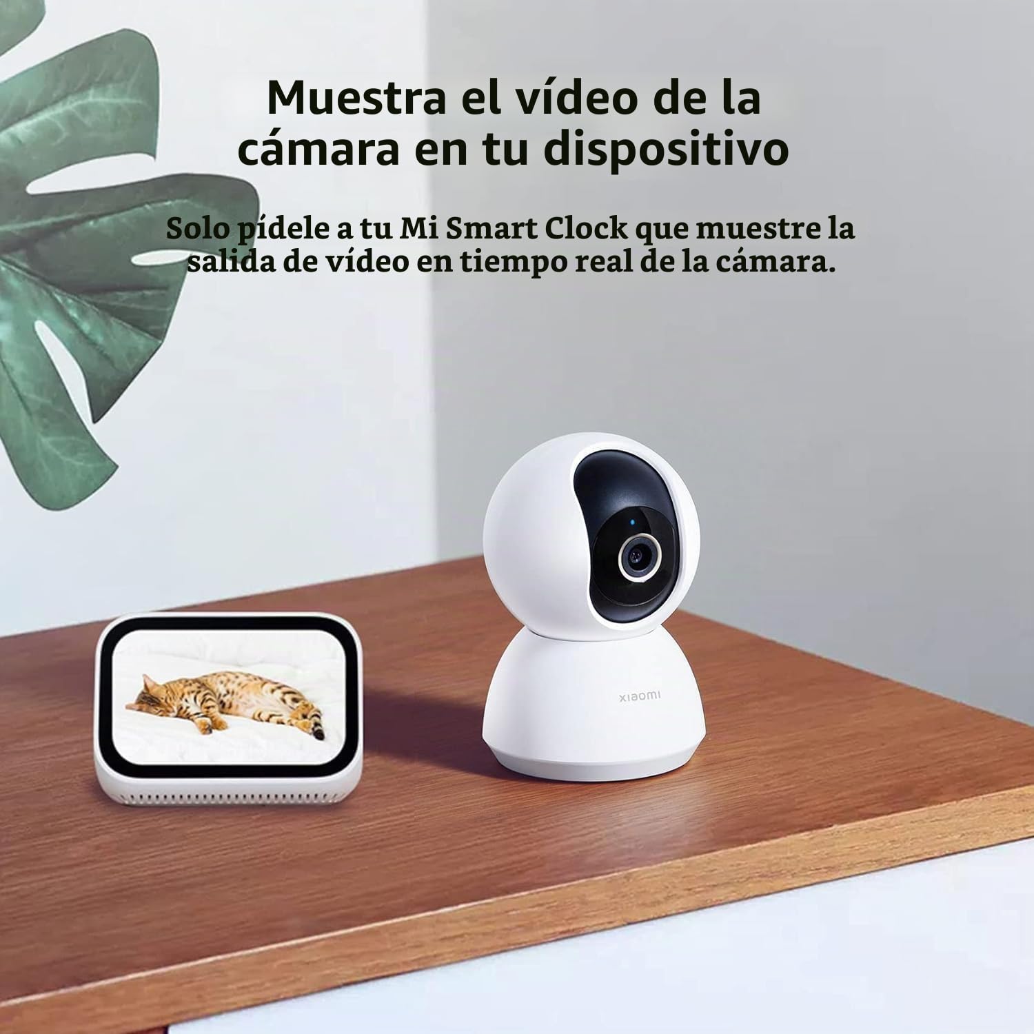 Xiaomi Smart Camera C300 | Cámara de vigilancia Interior con WiFi 360º | Cámara de Seguridad sin Cable con Resolución 2K | Cámara para Interior con Detección del Movimiento y Visión Nocturna